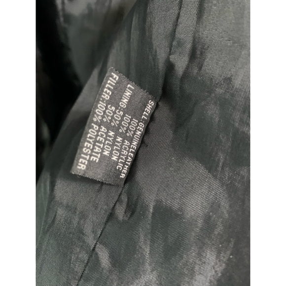 Men's Ben-Z Black Leather Jacket Size XXL - Picture 2 of 4